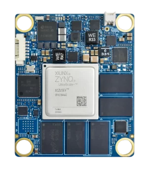 Zynq UltraScale+ MPSoC ZU5ZU4ZU3TZU3ZU2ZU1 SOM_ Top View image