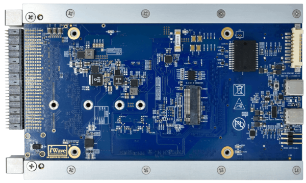 Zynq UltraScale+ MPSoC (ZU4,ZU5,ZU7) 3U-VPX Plug-in Module-Bottom View image