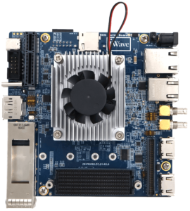 Zynq UltraScale+ MPSoC ZU5_4_3T_3_2_1 Devkit with Fansink_Top View