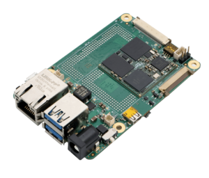 i.MX 91 Size-s SBC product image Side view