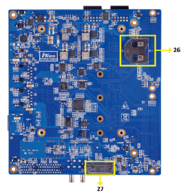 Arria10 SoC FPGA SOM Bottom View