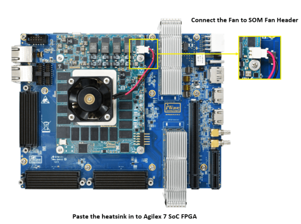 Agilex 7 Heat sink