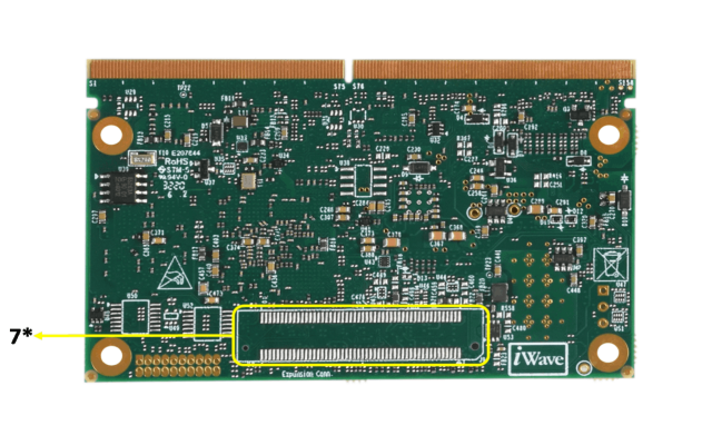 i.MX 8M SAMRC SOM-Bottom View