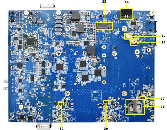 Agilex 7 SoC FPGA Development Platform – Bottom view