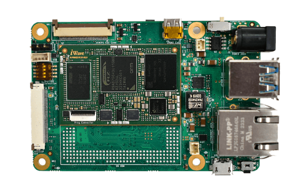 RZ/G2UL SBC Top View