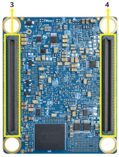 Zynq UltraScale MPSoC (ZU543T321) SoM-Bottom view image