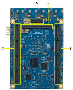 Stratix10 GX/SX SoC FPGA based SOM – Bottom